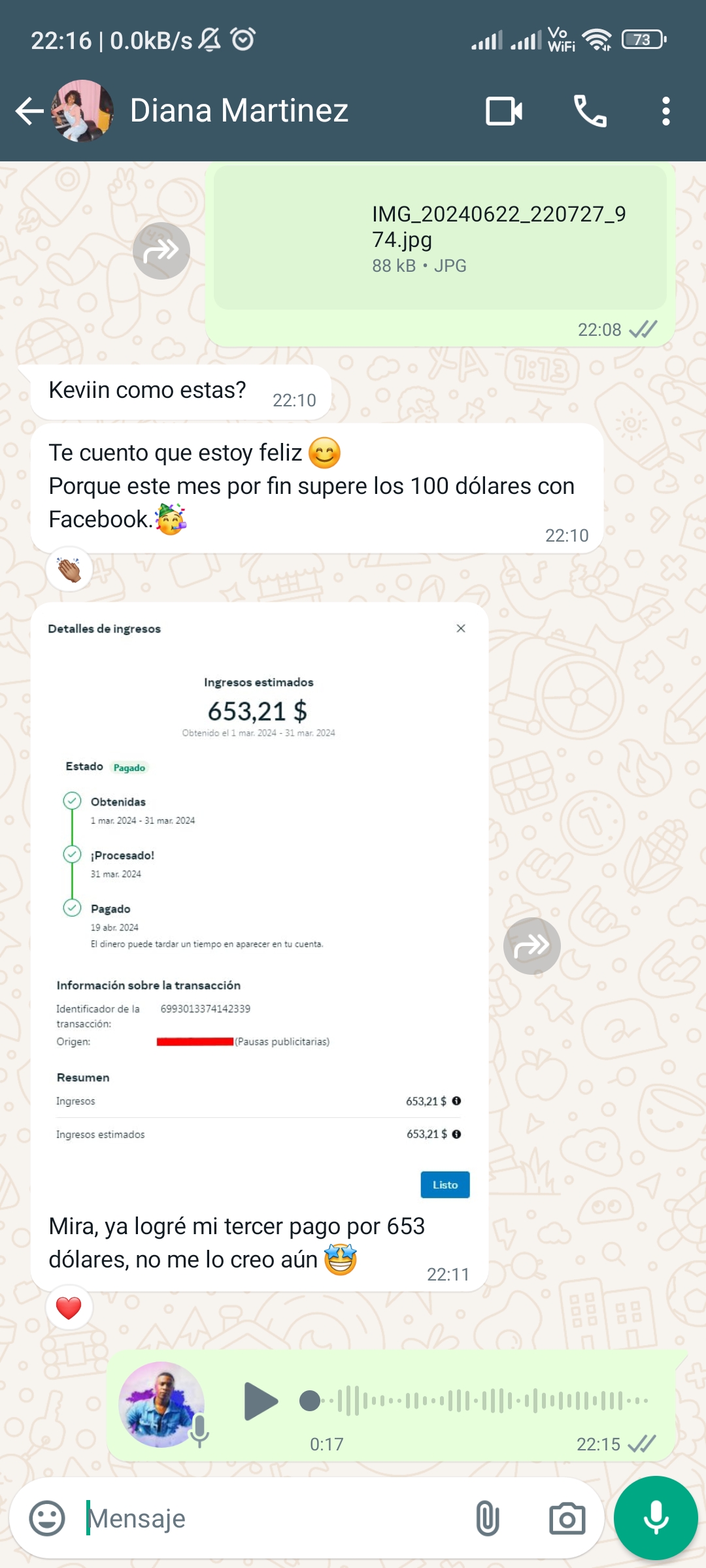 Testimonio CreatorClub X
